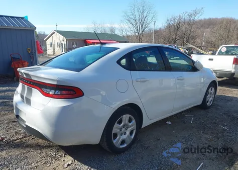 2016 Dodge Dart Se из США, поврежденный, VIN 1C3CDFAA6GD504460